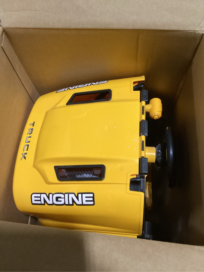 Condition photo showing Good Condition for SpringFlower Toys Gifts for 3 4 5 6 7 8 Years Old Boys, Large Truck Engine, Mechanic Repair Set for Kids, Big Truck Builder Kit, Take Apart Motor Vehicle Play Car Service Station, for Kids Yellow