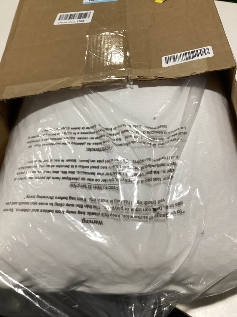 Condition photo showing Good Condition for Purple Harmony Pillow – Talalay Latex Foam Cooling Pillow for Combo or Side Sleepers, 360º Hex GelFlex Grid for No-Pressure Support and Luxurious Weightless Feel - Standard, Medium Feel, Med Height