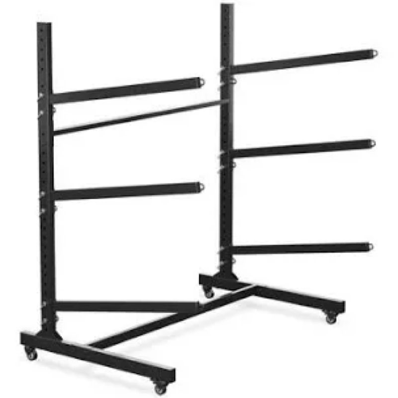 freestanding kayak storage rack 3 tier
