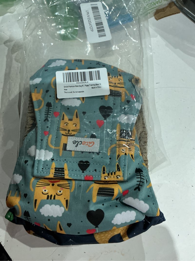 Condition photo showing Good Condition for dog diapers male, belly bands for male dogs, high absorbing extra small male dog wraps for doggie & puppy in incontinence or excitable urination and training(s) small kobold