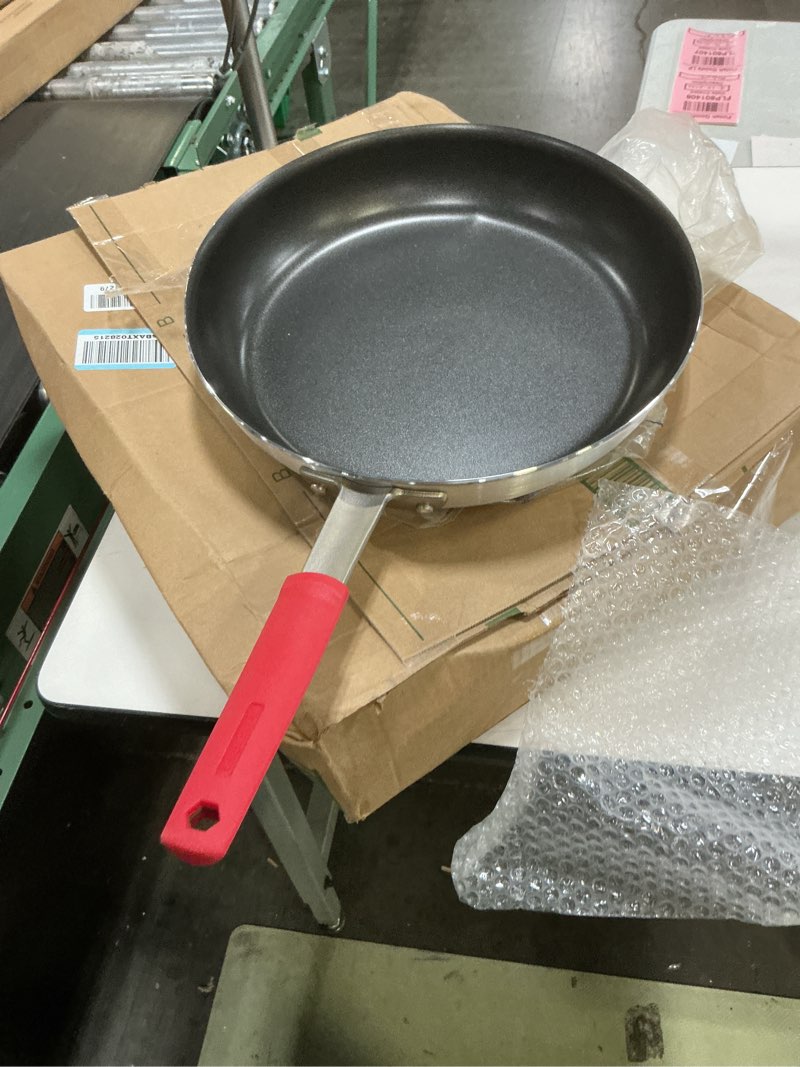 Condition photo showing Good Condition for tramontina professional 12-inch ceramic non stick large frying pan, heavy-gauge aluminum skillet with ceramic nonstick coating, dishwasher and oven safe, black ceramic black 12 inch