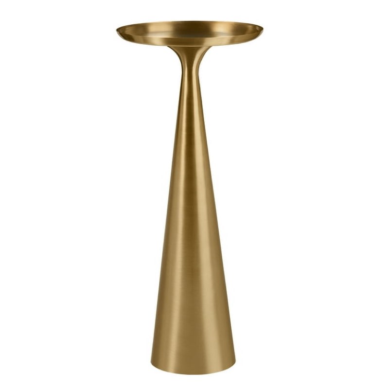 better homes & gardens truitt drink table, gold