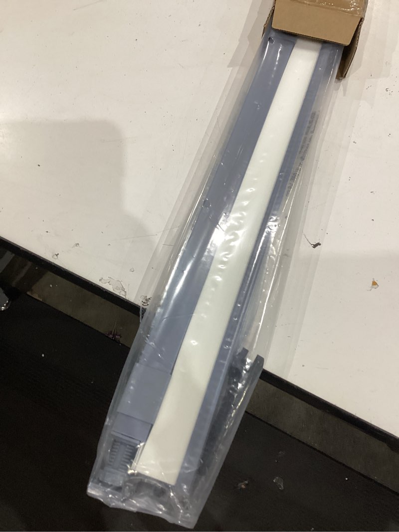 Condition photo showing Good Condition for lazblinds cordless cellular shades, no tools no drill light filtering honeycomb shades pleated blinds for windows, 28'' w x 48'' h, dark grey light filtering-dark grey 28'' w x 48'' h