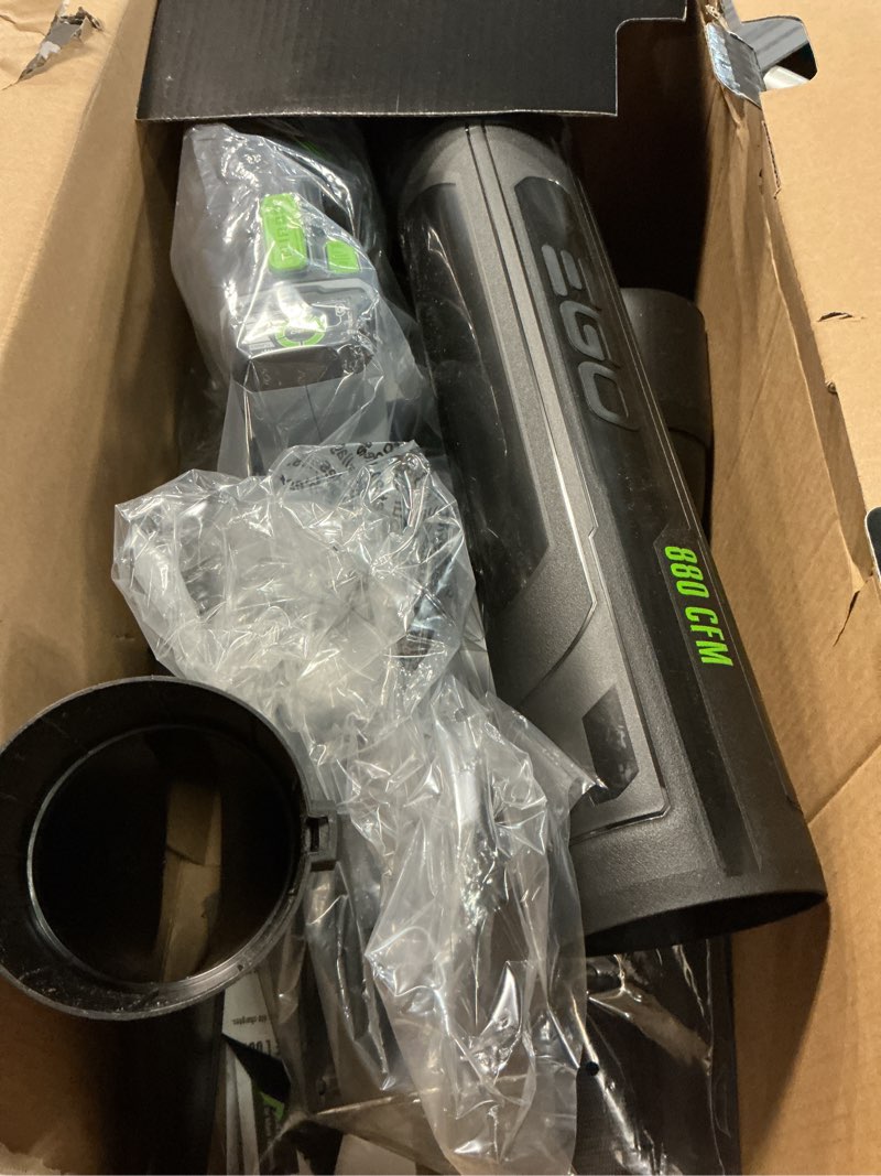 Condition photo showing Good Condition for ego 200 mph 880 cfm battery handheld leaf blower kit (battery & charger)