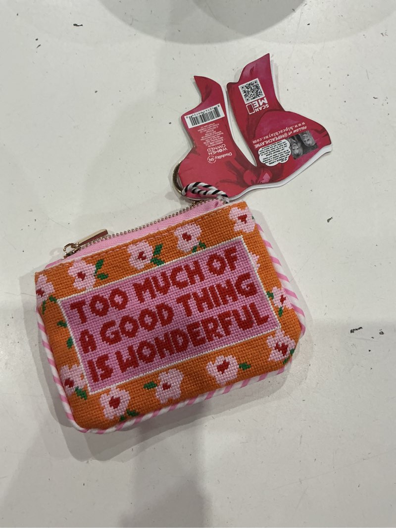 Condition photo showing Good Condition for hi peach layne mother's day keychain pouch