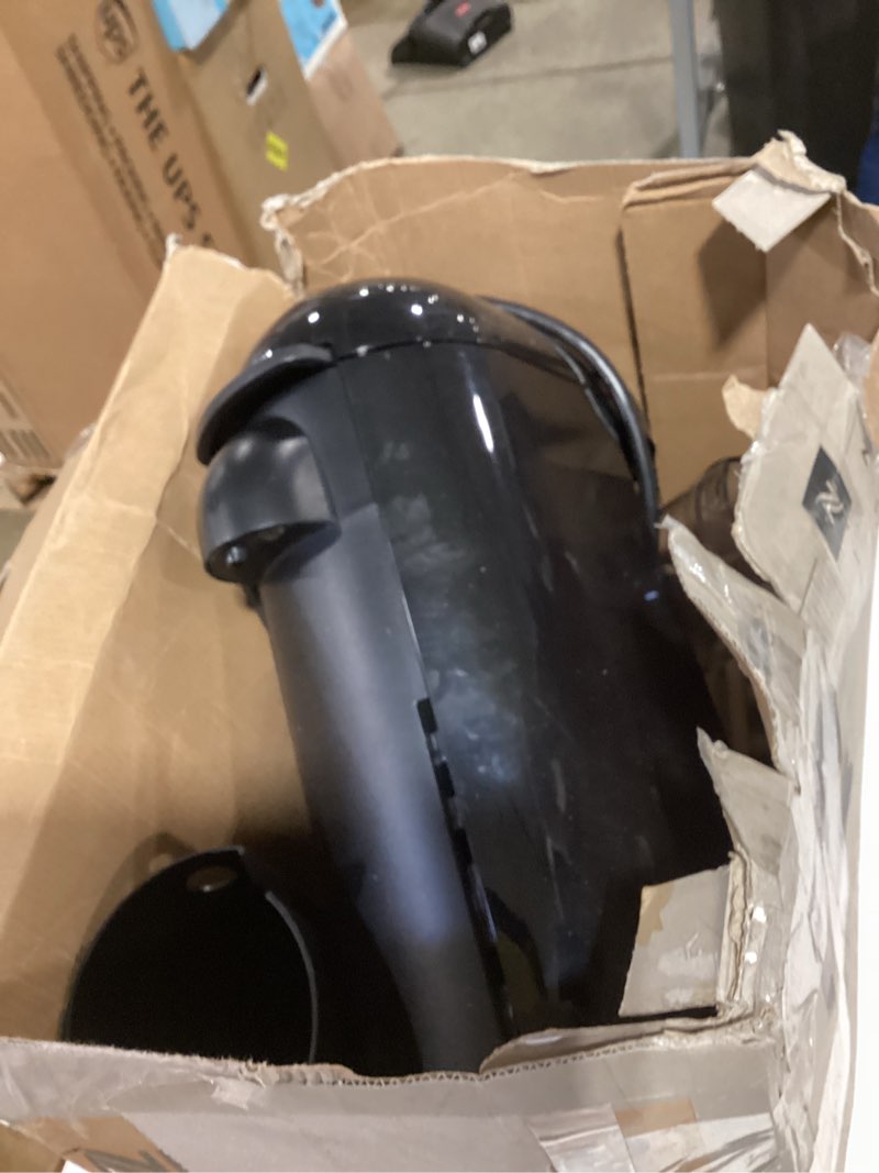Condition photo showing As Is for nespresso vertuo plus coffee and espresso maker by breville, ink black