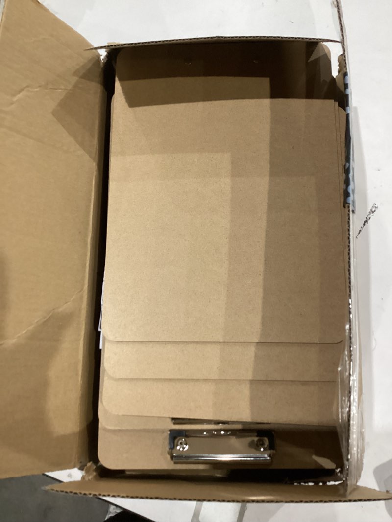 Condition photo showing Good Condition for 24 pack clipboards bulk, clip boards 8.5x11 standard letter size, clipboards for classroom, wooden clipboard, hardboard office clipboard, classroom supplies