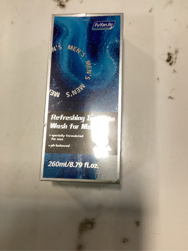 Condition photo showing New/Like New for Men's Intimate Wash, Intimate Body Wash for Men, Refreshing & Hydrating Mens Intimate Wash, PH Balance for Sensitive Skin, Plant-Based Formula 260ml/8.79oz