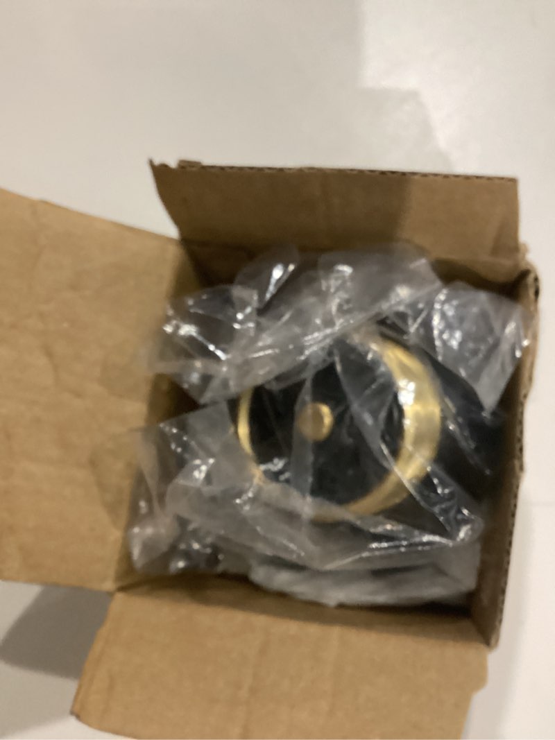 Condition photo showing Good Condition for Matte Black Tub Drain and Overflow Kit, Replacement Bath Tub Drain Trim Set,Lift & Turn Bathtub Drain Kit with 2-Hole Overflow Faceplate Conversion Kit Assembly Fine/Coarse Thread