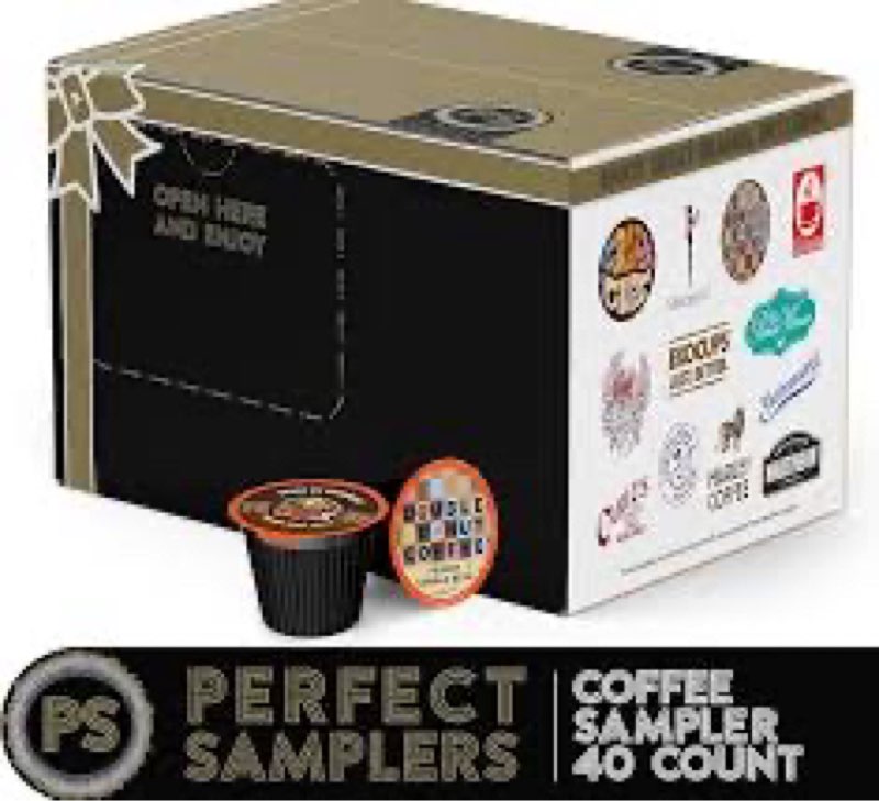 Coffee Variety Sampler, Including Dark Roast, Medium Roast, & Flavored Coffee Pods Variety Pack for 