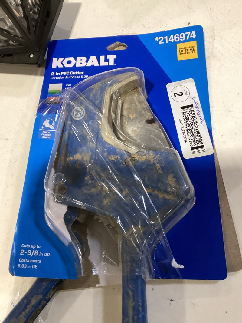 Condition photo showing As Is for kobalt cutter 2-in pvc cutter