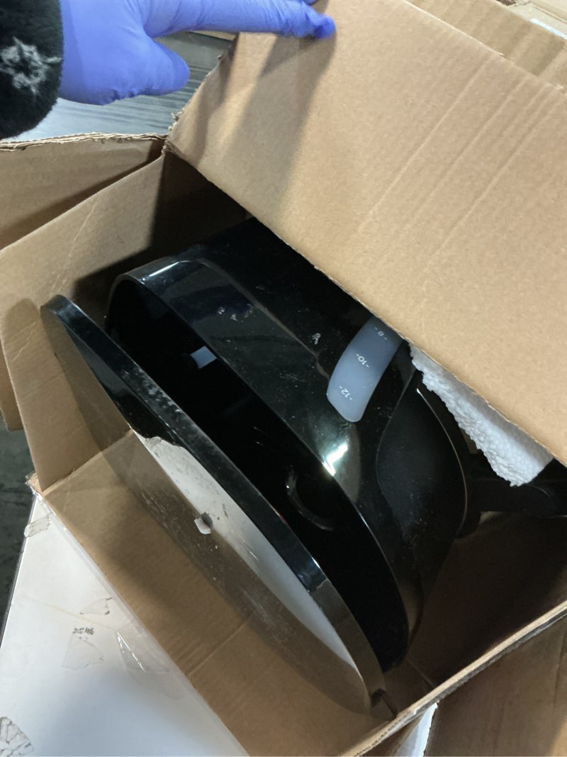 Condition photo showing As Is for BLACK+DECKER 12-Cup* Programmable Coffeemaker, Black