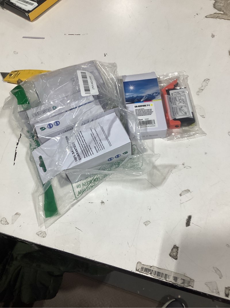Condition photo showing Good Condition for Similar product not like stock photo or description black ink NEXTPAGE CLI42 Ink Cartridges Replacement for Canon CLI 42 CLI-42 Ink Cartridges for Pixma Pro100 Printer(3 Black, 3 Cyan, 3 Grey, 3 Light Grey, 3 Magenta, 3 Yellow, 3 Photo Cyan, 3 Photo Magenta)
