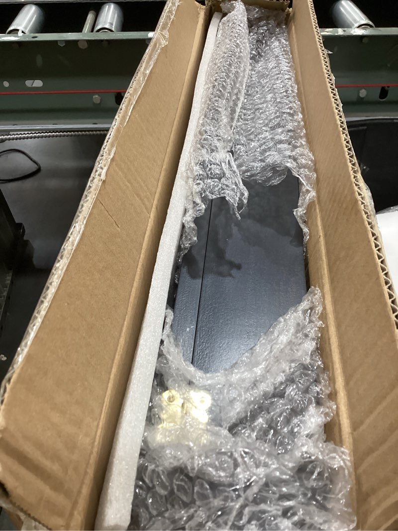 Condition photo showing New/Like New for ho scale model train display case wall cabinet - 8 shelves lockable 98% uv protection for locomotive collection birthday gift for valentine model trains collectors, 1: 87?1: 64 scale toy car black finish ho scale model train