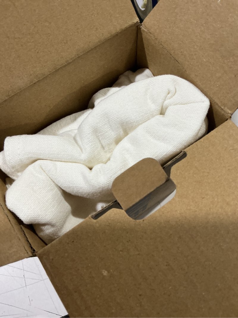 Condition photo showing Good Condition for miulee decorative linen euro sham pillow covers 24x24 cream white boho farmhouse neutral couch throw pillows for bed pack of 2 accent modern pillowcase sofa livingroom home decor 24" x 24" (pack of 2) cream white