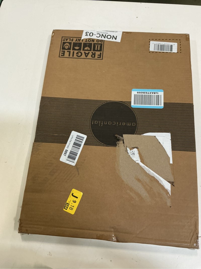 Condition photo showing New/Like New for Americanflat 11x17 Picture Frame White - Legal Sized Paper Display - Engineered Wood with Shatter Resistant Glass - Horizontal and Vertical Formats for Wall