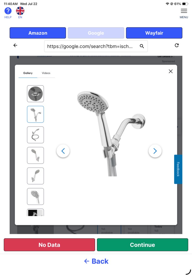 project source 5 -spray chrome 3.5-in round handheld shower head 1.8 gpm