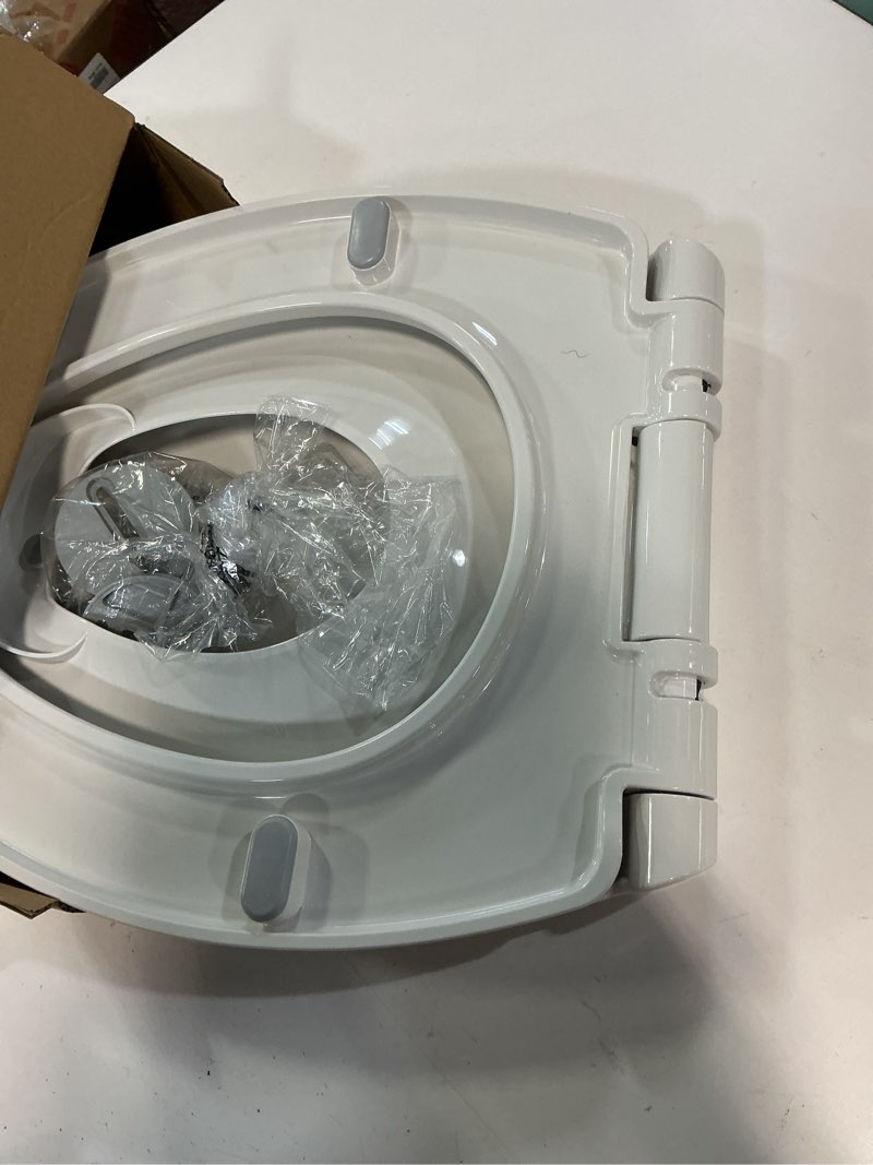 Condition photo showing Good Condition for Quick Flip Toilet Seat with Built-in Potty & Splash Guard for Toddler Training, Slow Close - Jool Baby (Elongated)