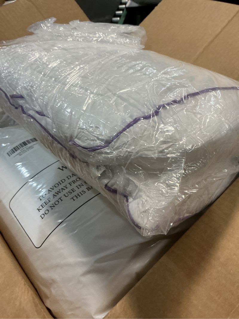 Condition photo showing New/Like New for JOLLYVOGUE Pillows King Size Set of 4, Washable Supportive Bed Pillows with Super Soft Down Alternative Fill, Luxury Fluffy Hotel Quality for Side, Back, and Stomach Sleepers 4 King
