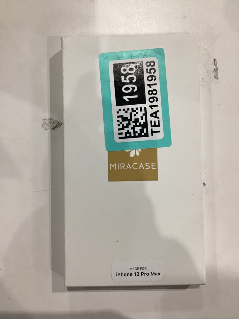 Condition photo showing New/Like New for Miracase Magnetic Series for iPhone 13 Pro Max Case [Compatible with MagSafe] [with 2X Screen Protectors] Military-Grade Protection, Anti-Fingerprint, Phone Case for iPhone 13 Pro Max, Dark Green iPhone 13 Pro Max Dark Green