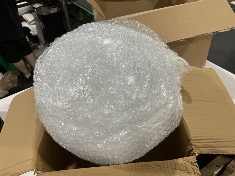 Condition photo showing As Is for pretyzoom 12 inch acrylic spherical lampshade replacement globe light cover for outdoor garden patio lamps round lamp shade with sturdy lightweight design