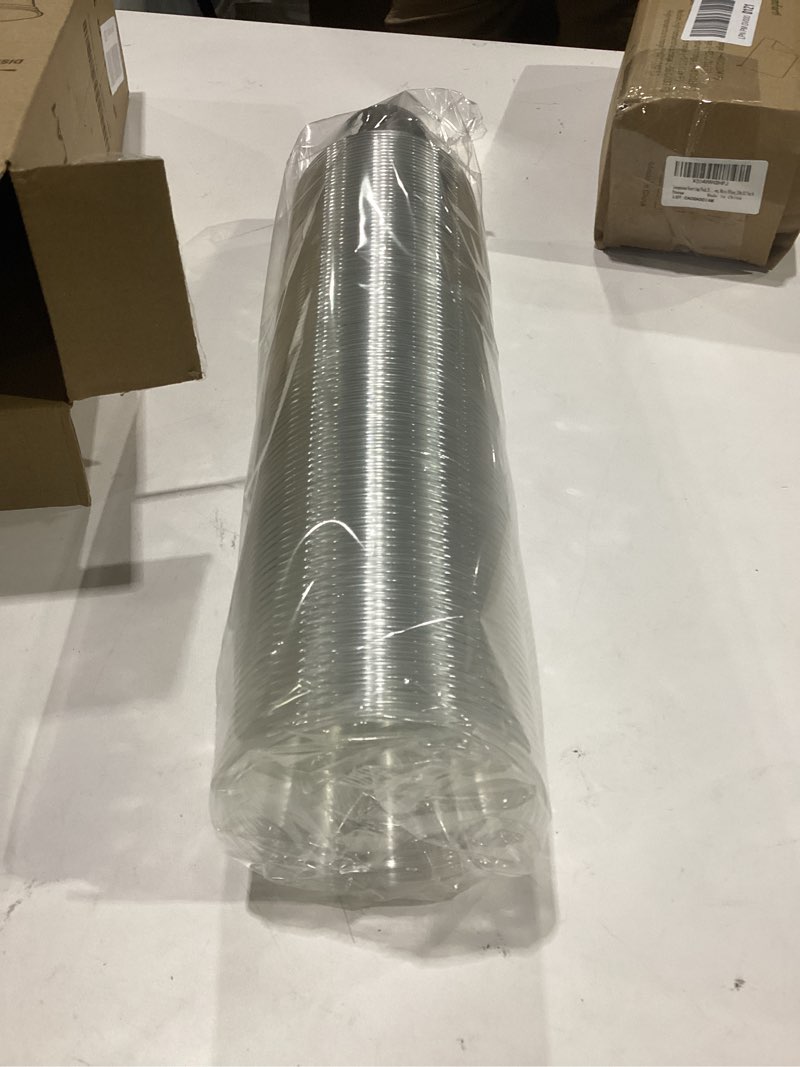Condition photo showing New/Like New for lamosi 100 pack 9 oz clear plastic cups, disposable cups wine cocktail punch, sturdy & food safe plastic cup for party & wedding 9oz-100pack