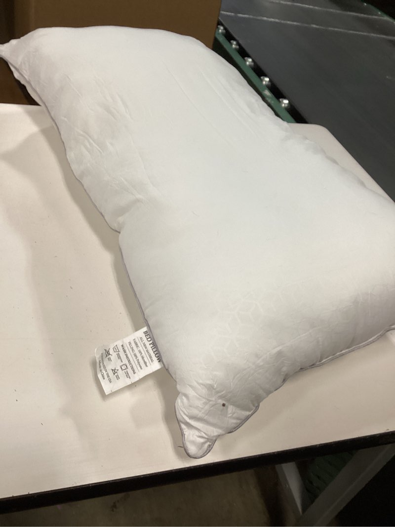 Condition photo showing As Is for Sasttie Pillows Queen Size Set of 2, Bed Pillows for Side, Back, and Stomach Sleepers - Oeko-Tex Certified Down Alternative Plump Filling - Hotel Quality and Machine Washable, 2 Pack 2 Queen