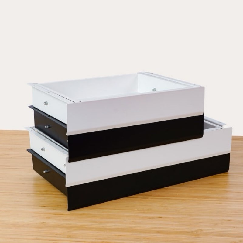 Slim Under Desk Storage Drawer 
