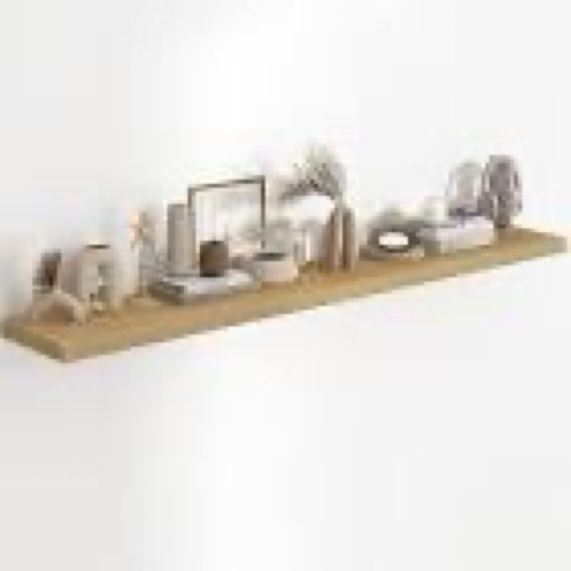 floating shelves 72 inch 