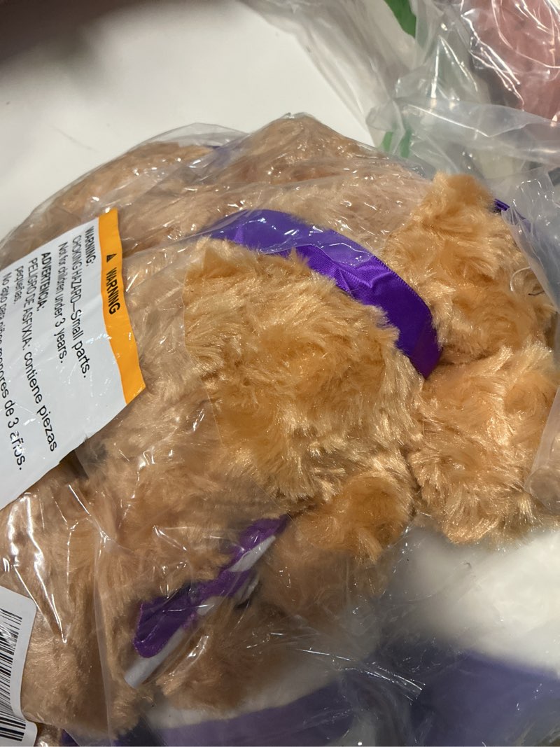Condition photo showing Good Condition for hungdao 12 pcs graduation plush bear bulk 10 inch stuffed animal bear with hat tassel diploma class of 2026 graduation gift for kids friend preschool relatives college party favors accessory(purple)