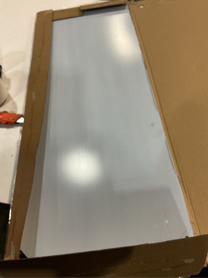 Condition photo showing New/Like New for 12" By 30" Stove Backsplash Splatter Guard Range Hood Back splash Wall Shield Metal Panel, Easy Clean and Install, Stainless Steel (12" x 30")