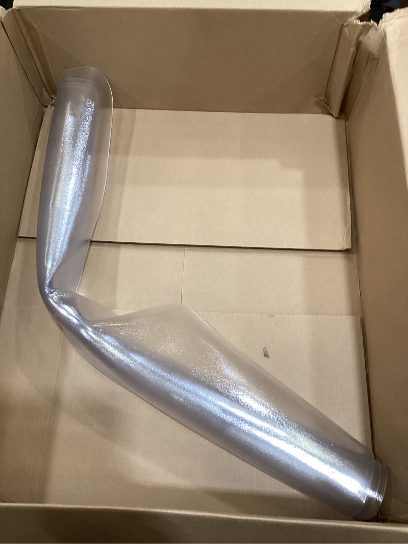 Condition photo showing As Is for azadx office chair mat for hardwood floor 30 x 48'', small chair mats clear easy glide on hard floors, rolling chairs mat plastic mats under desk chairs 30 x 48'' rectangle