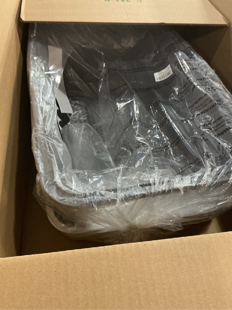 Condition photo showing Good Condition for LIHONG Stainless Steel Litter Box with Lid, XL Metal Cat Litter Tray for Indoor Cats, Enclosure Cat Litter Pan for Large Cats, Non-Sticky Large Kitty Litter Box, Anti-Leakage, 23.5" X 15.6" X 12" 12"H - Grey