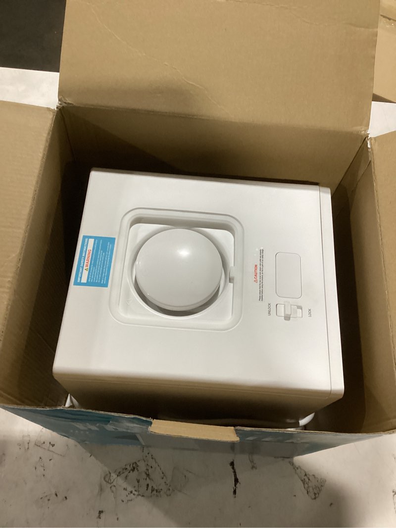 Condition photo showing Good Condition for Stainless Steel Humidifier, 3L Warm Mist Humidifier, Easy Clean with Warm Steam Humidifier, Healthy Air Mist Humidifiers for Bedroom Living Room, with Sleep Mode and Auto-off Setting 3LWhite