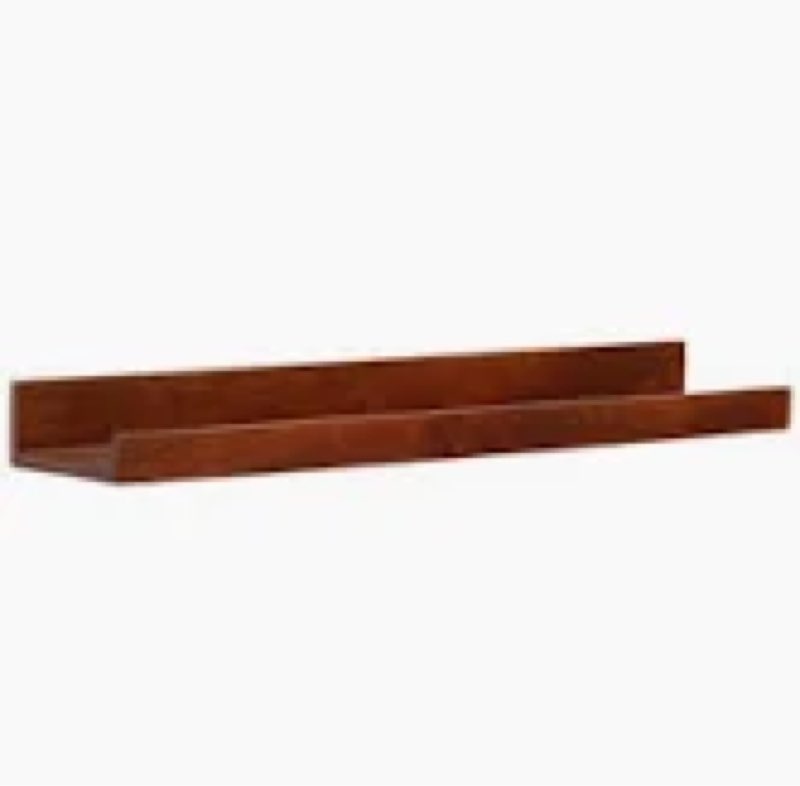MH-ST-350 Max wall mounted shelves 36” walnut