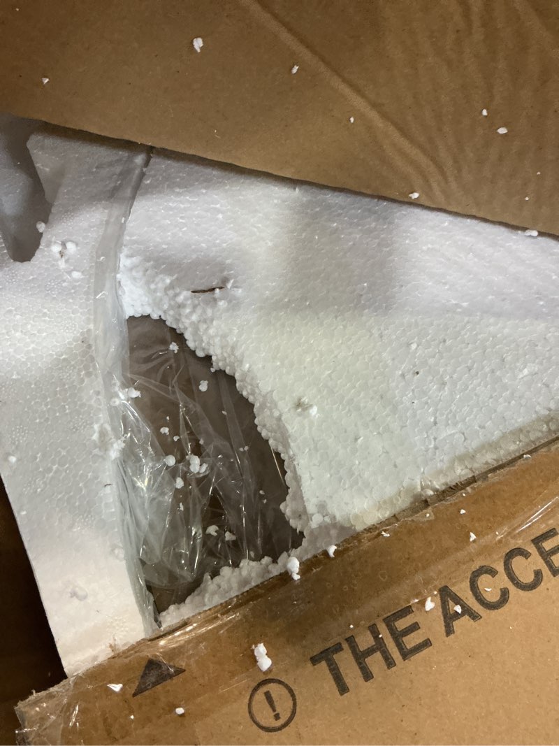 Condition photo showing Good Condition for KOHROS Frameless Round Bathroom Mirror for Over Sink 24" x 24" Circle Mirror Beveled Edge Wall Mirror for Bathroom Vanity Entryway Bedroom Round 24"L x 24"W