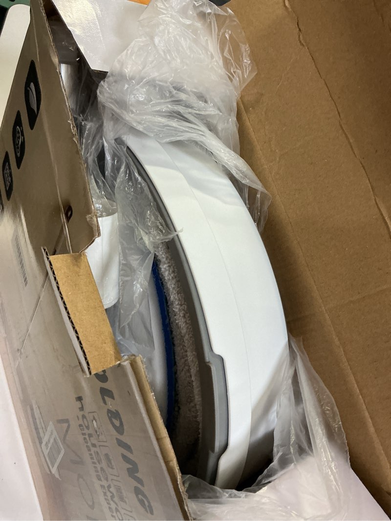 Condition photo showing Good Condition for spin mop and bucket set ?2 replaceable microfiber mop pads?1 magic sponge eraser pad for deep-cleani