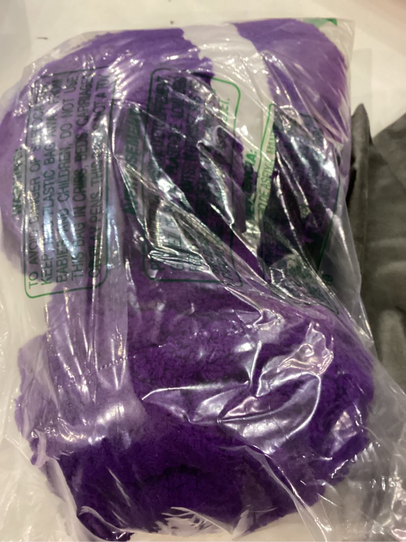 2 Pack Chunky Yarn for Hand Knitting - Chunky Chenille Blanket Yarn for Crocheting and Crochet with 