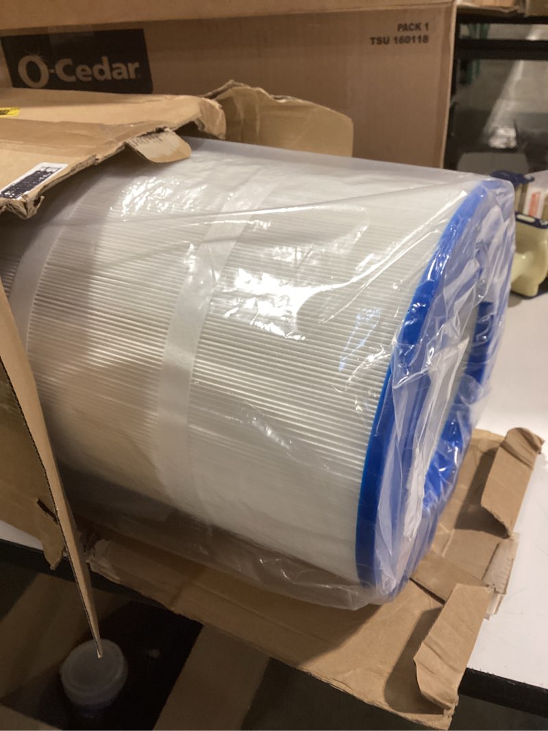 Condition photo showing Good Condition for cc100 pool filter compatible with ccrp100, pap100, pap100-4, c-9410, r173215, filbur fc-0686, 59054200, 160316, 160354, predator 100,100 sq.ft, dimensions: 23 5/8" x 10 1/16" 1 pack