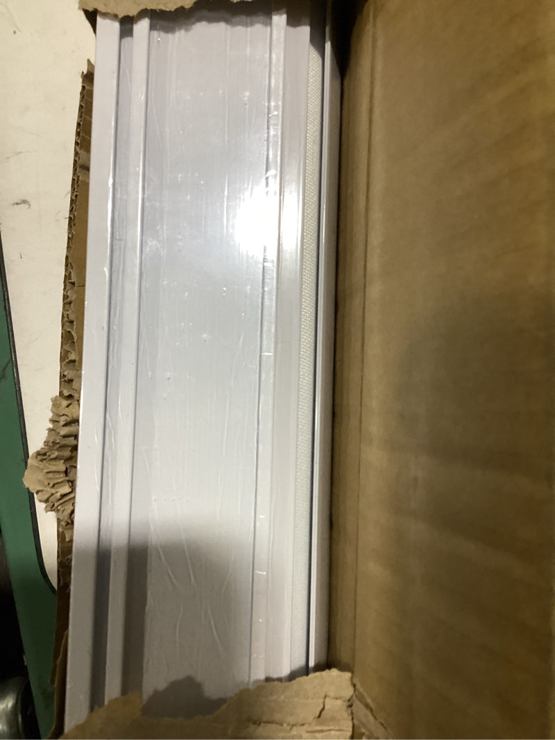 Condition photo showing Good Condition for cordless zebra blinds for windows (22" w x 72" h, white) free-stop zebra roller shades dual layer light filtering privacy for day and night, light control for home, bedroom, office 22"w x 72"h light white