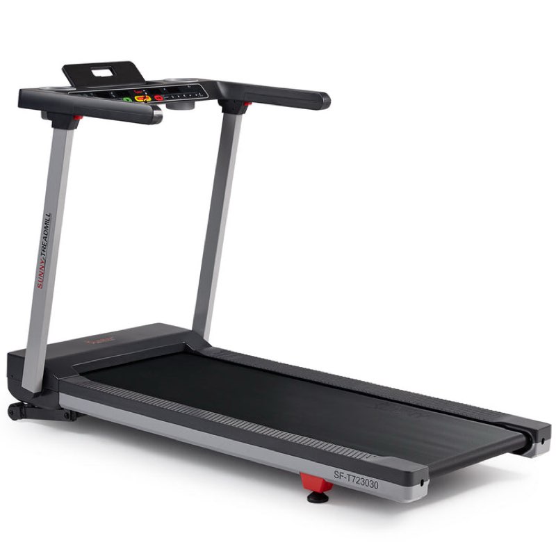 foldable treadmill with auto incline - vitalwalk commercial 48"x18" wide running belt, 20% / 15% inc
