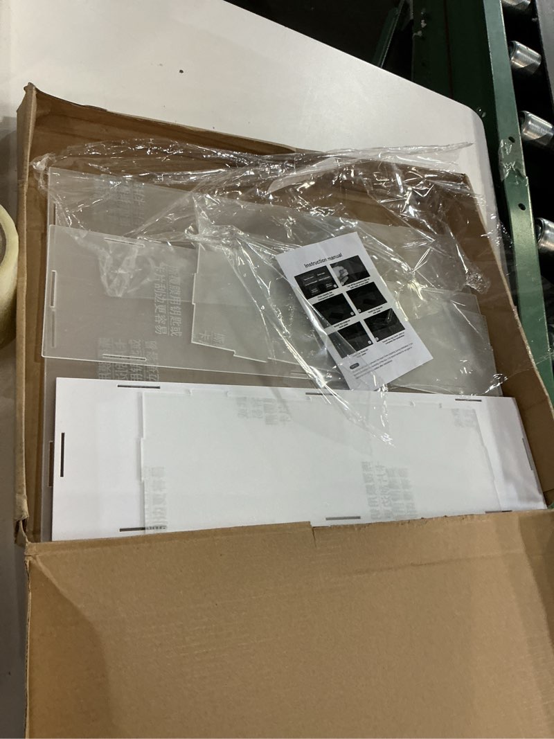 Condition photo showing Good Condition for meccanixity acrylic display case box clear dustproof protection showcase 16.1x4.3x12.2 inch for collectibles display