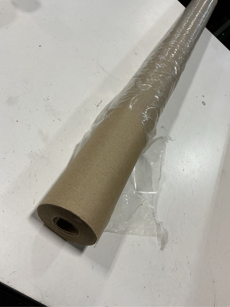 Condition photo showing Good Condition for brown wrapping paper roll 30"x 1200" craft packing paper for moving shipping, gift wrapping paper, bulletin board paper, kraft paper for table covering poster christmas