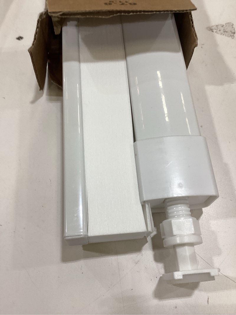 Condition photo showing As Is for LazBlinds No Tools No Drill Cordless Cellular Shades, Light Filtering Honeycomb Shades for Home, Thermal Insulation Blinds for Windows, 27" W x 64" H, White Light Filtering-white 27" W x 64" H