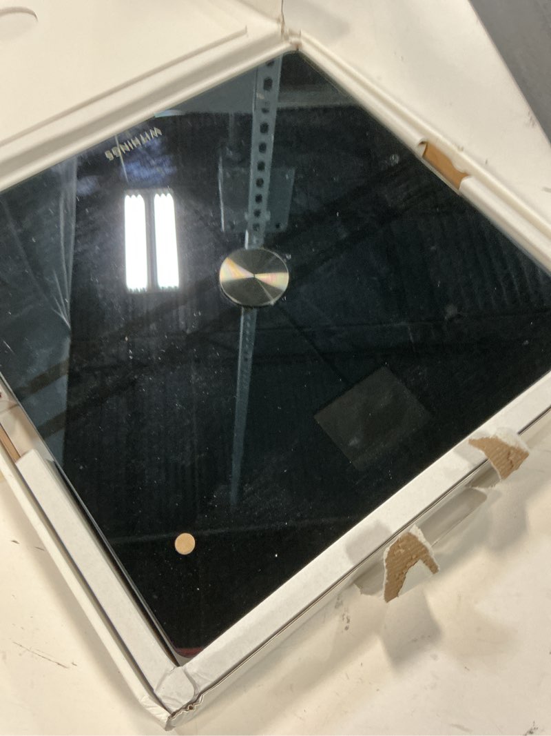 Condition photo showing Good Condition for withings body comp - scale for body weight and complete body analysis, wi-fi & bluetooth, baby digital scale, accurate visceral fat, heart health, scales compatible with apple