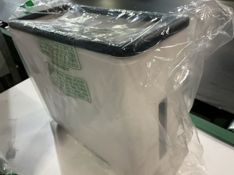 Condition photo showing Good Condition for Lifewit Rice Dispenser 25 Lbs(11.3kg), Rice Storage Container Sealed Moisture Proof with Measuring Cup for Kitchen Pantry Household, BPA-Free, Black Black 1