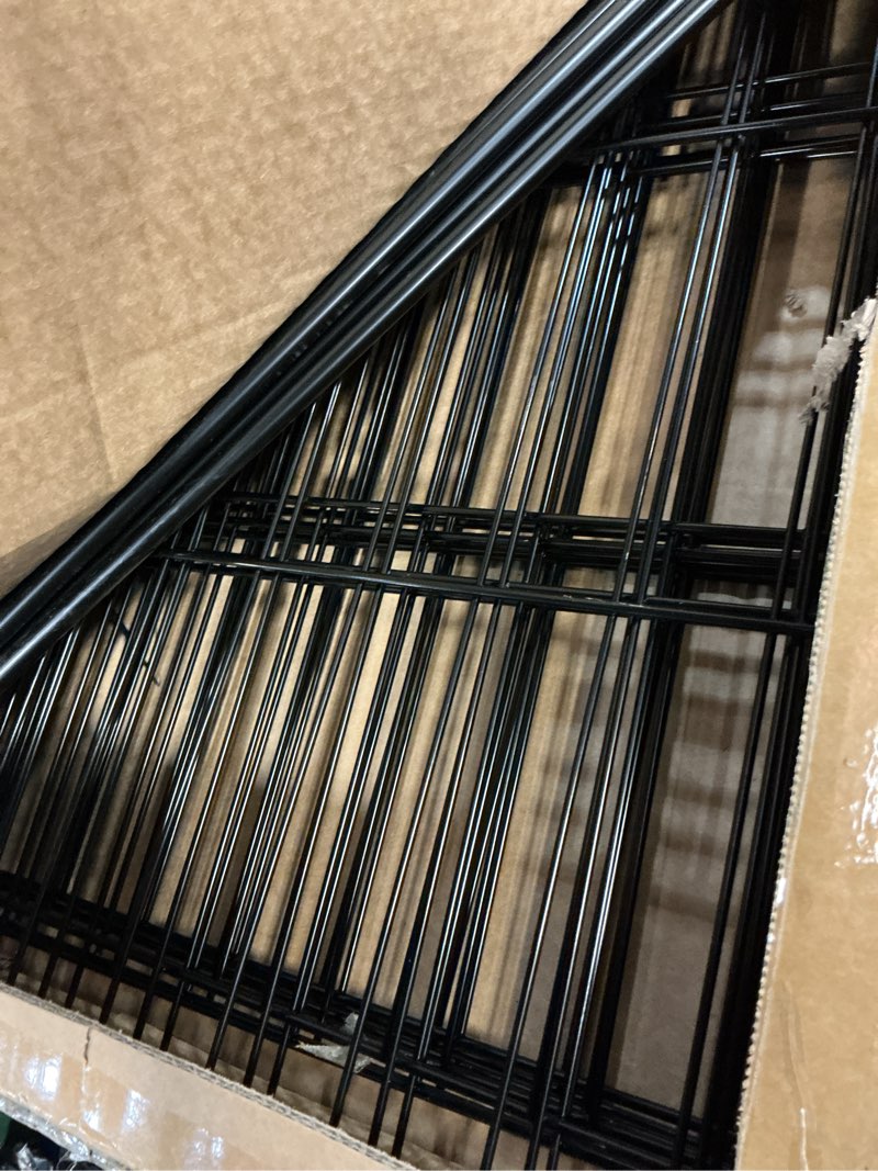 Condition photo showing Good Condition for 10 panels decorative garden fence - 32 in (h) x 23.6 ft (l) no dig dog fence outdoor for yard, rustproof tall garden fencecing panels, animal barrier suitable for yard border, patio, and outdoor use 10 pack - 32 in (h) x 23.6 ft (l)