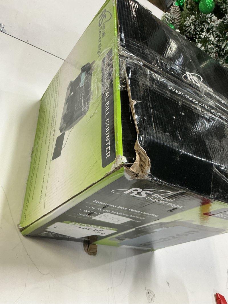 Condition photo showing Good Condition for Royal Sovereign USD Money Counter with Add and Batch Mode, Value Counting and UV/MG/IR Counterfeit Bill Detection for Small Business (RBC-E105-ADBK)