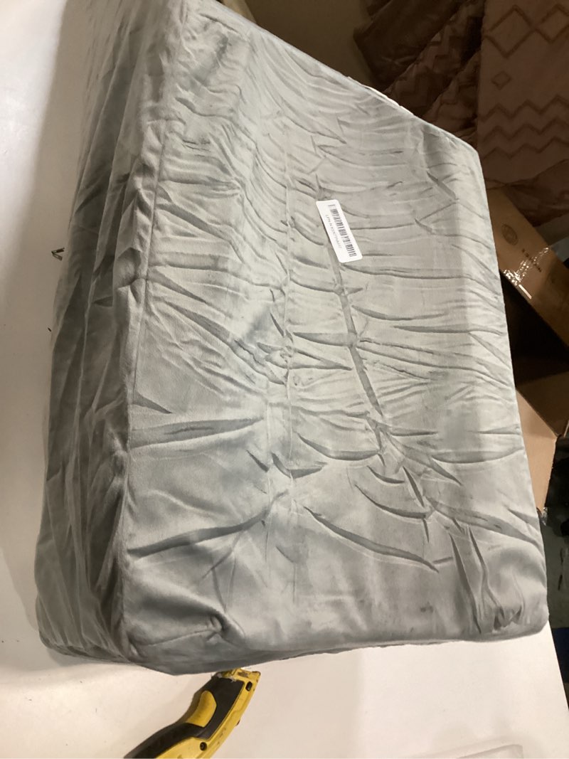 Condition photo showing Good Condition for LightEase Memory Foam Leg Support and Elevation Pillow w/Dual Handles for Surgery, Injury, or Rest single leg