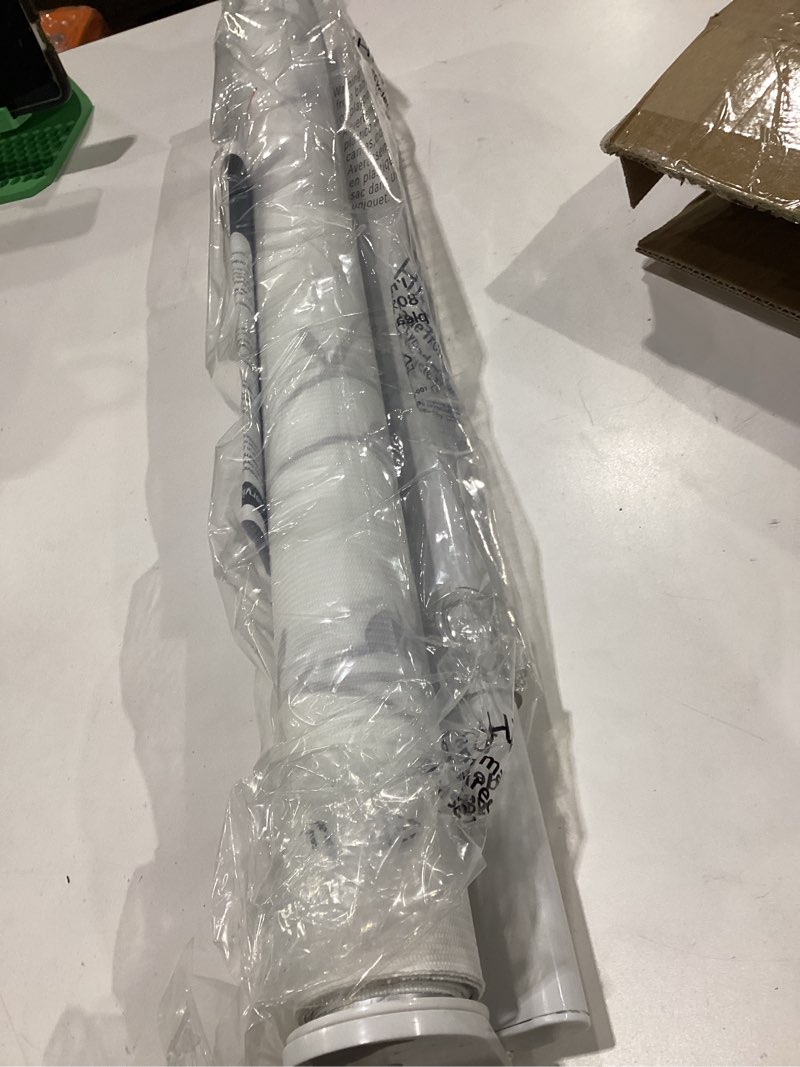Condition photo showing New/Like New for lazblinds cordless blinds for windows, patterned dual layer free-stop roller shades for ultimate privacy & light control, elegant window blinds & shades, grey bloom, 20\\\" w x 72\\\" h grey bloom 20\\\"w x 72\\\"h